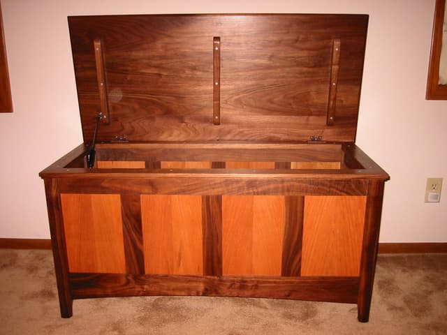 Walnut Hope Chest